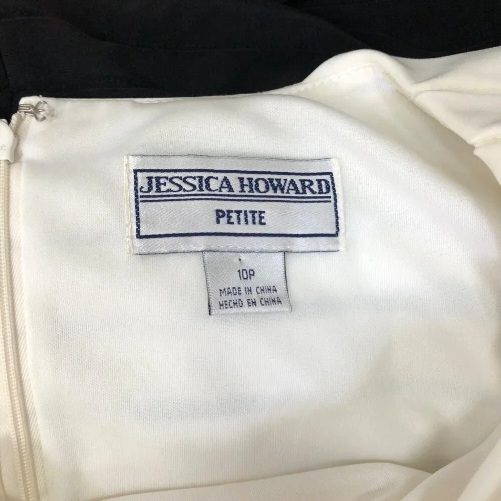 JESSICA HOWARD PETITE‎ V NECK SLEEVELESS DRESS size 10